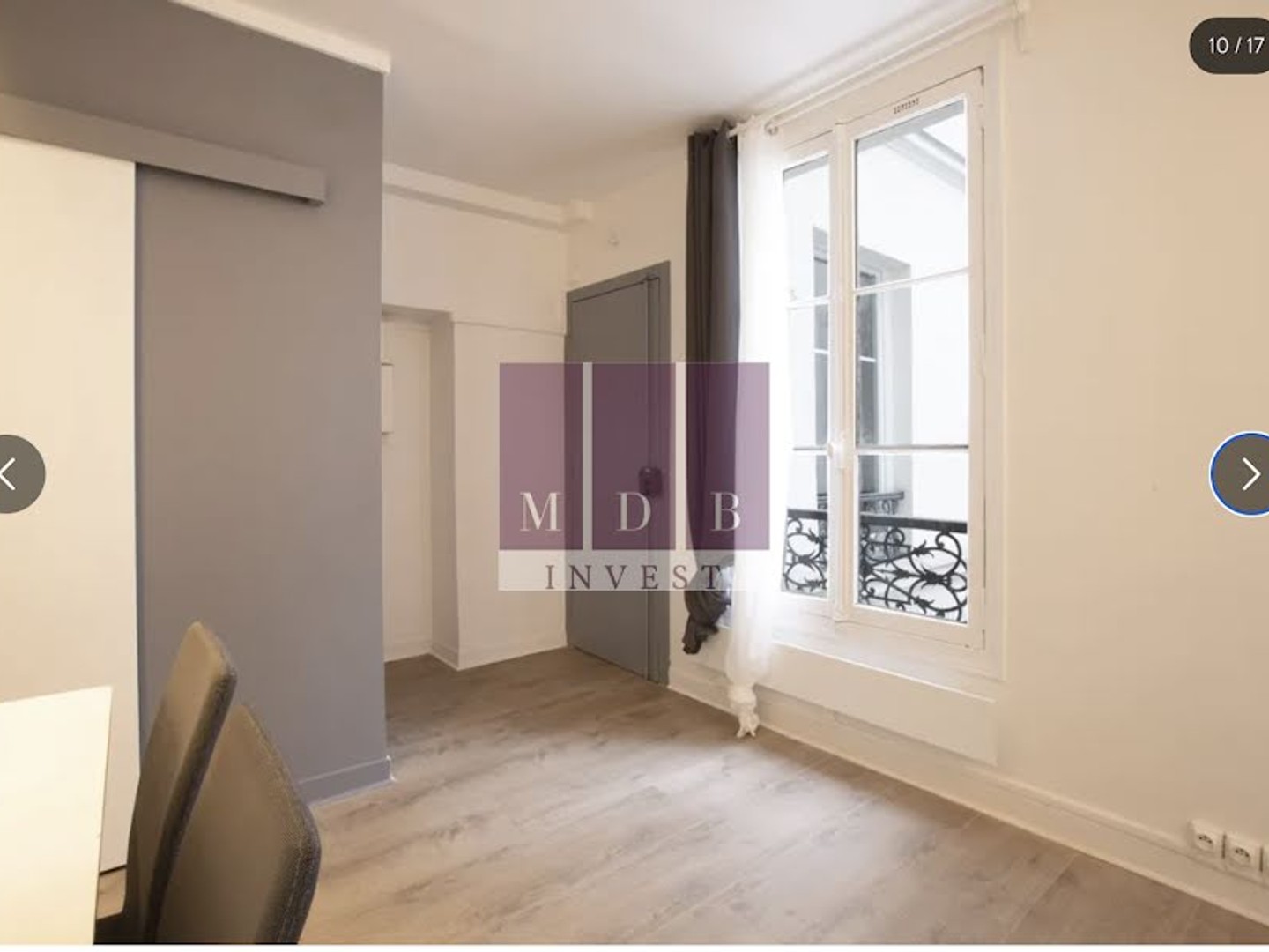 Appartement à vendre - 3 pièces - 46m2 - Paris 3e (75003)