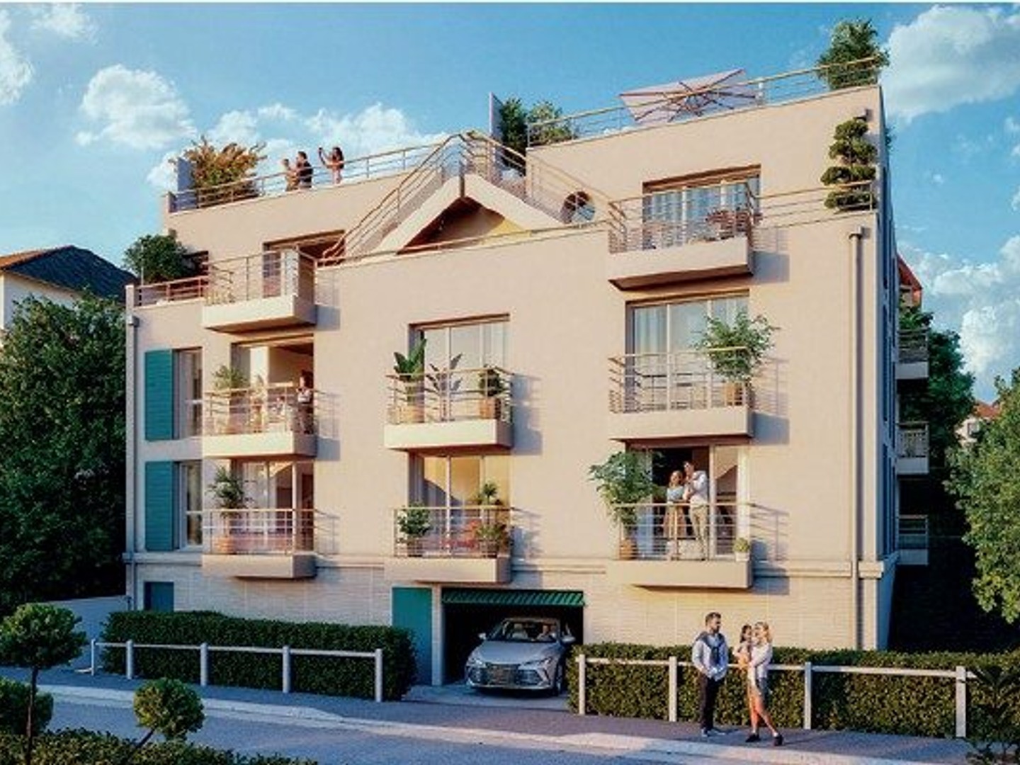 Studio 1 pièce 24 m²