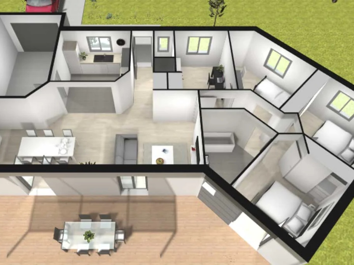 Maison à vendre - 4 pièces - 86m2 - Lézignan-La-Cèbe (34120)