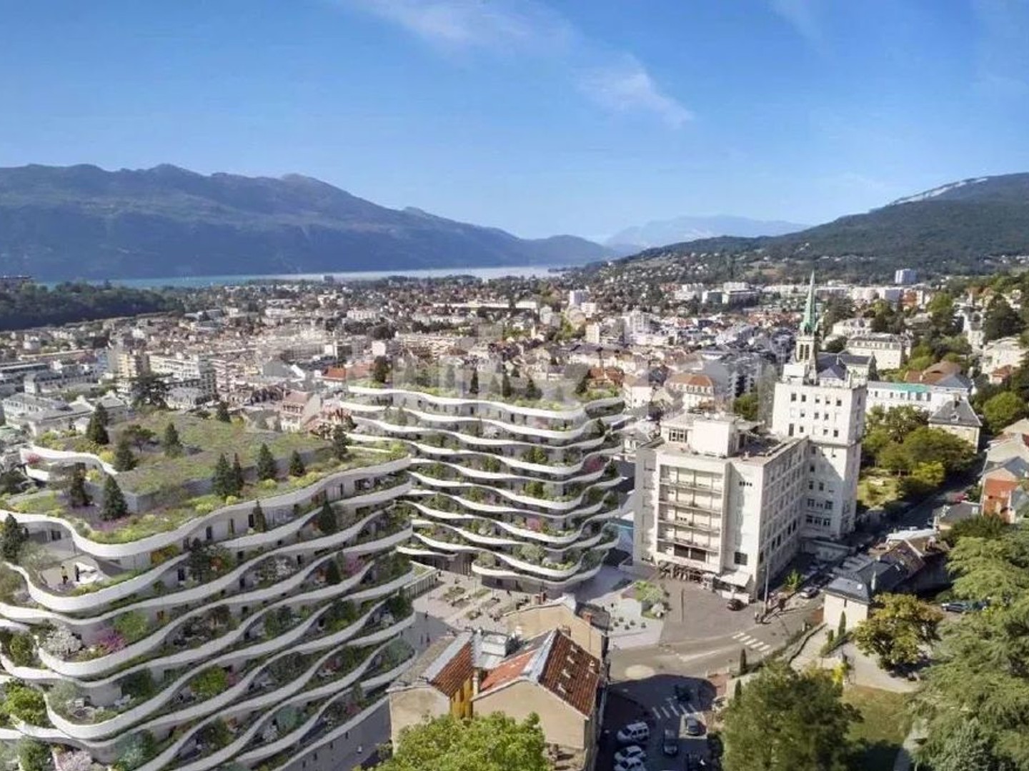 Appartement à vendre - 2 pièces - 40m2 - Aix-Les-Bains (73100)