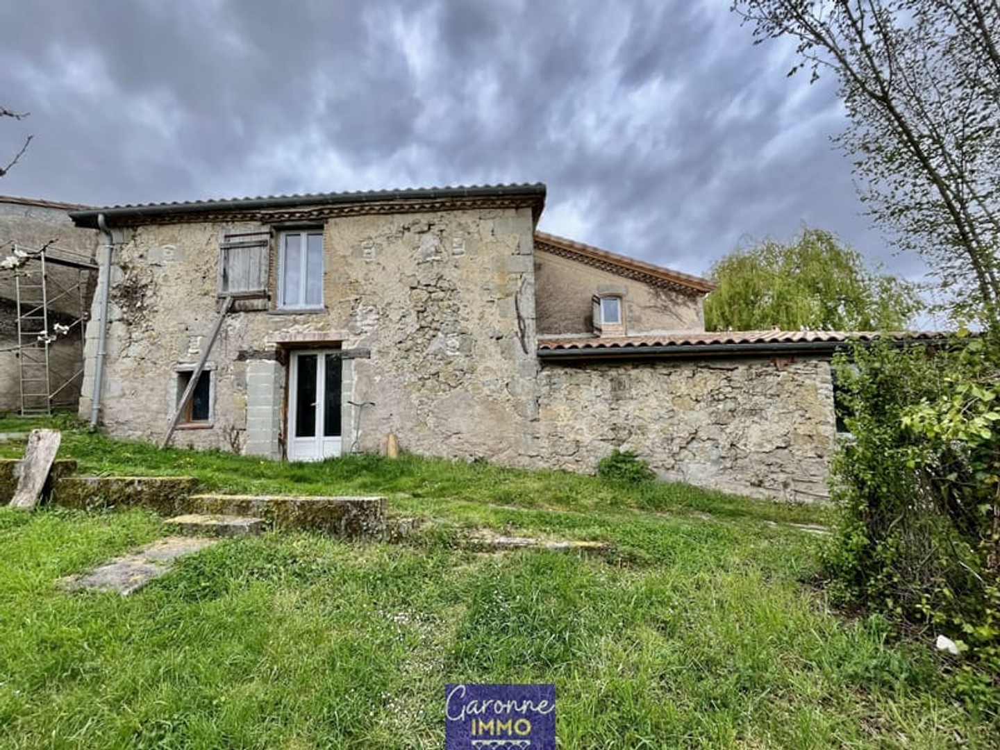 Maison à vendre - 4 pièces - 90m2 - Verteuil-D'agenais (47260)