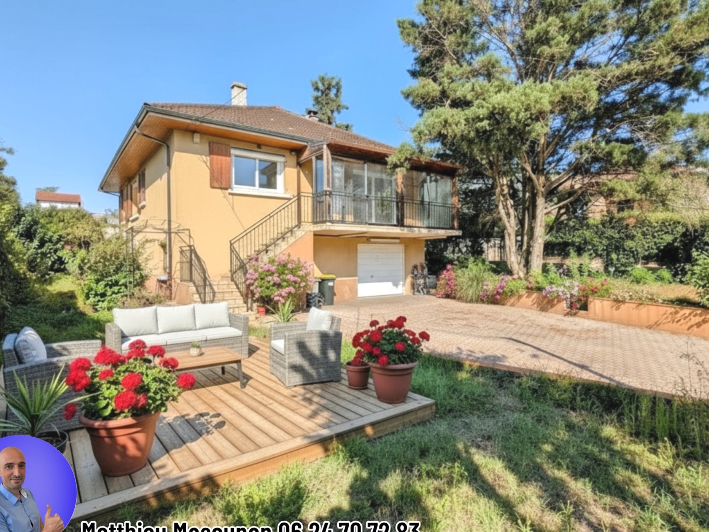 Maison familiale 96 m² habitable + sous-sol 100 m²