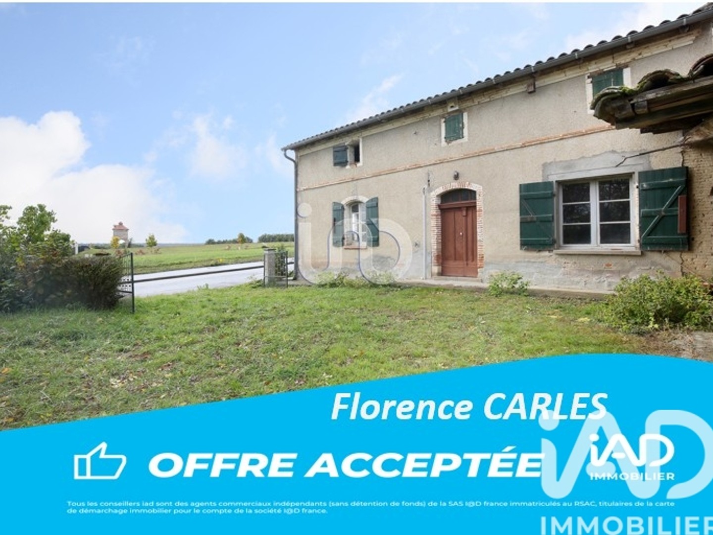 Maison à vendre - 5 pièces - 83m2 - Villariès (31380)