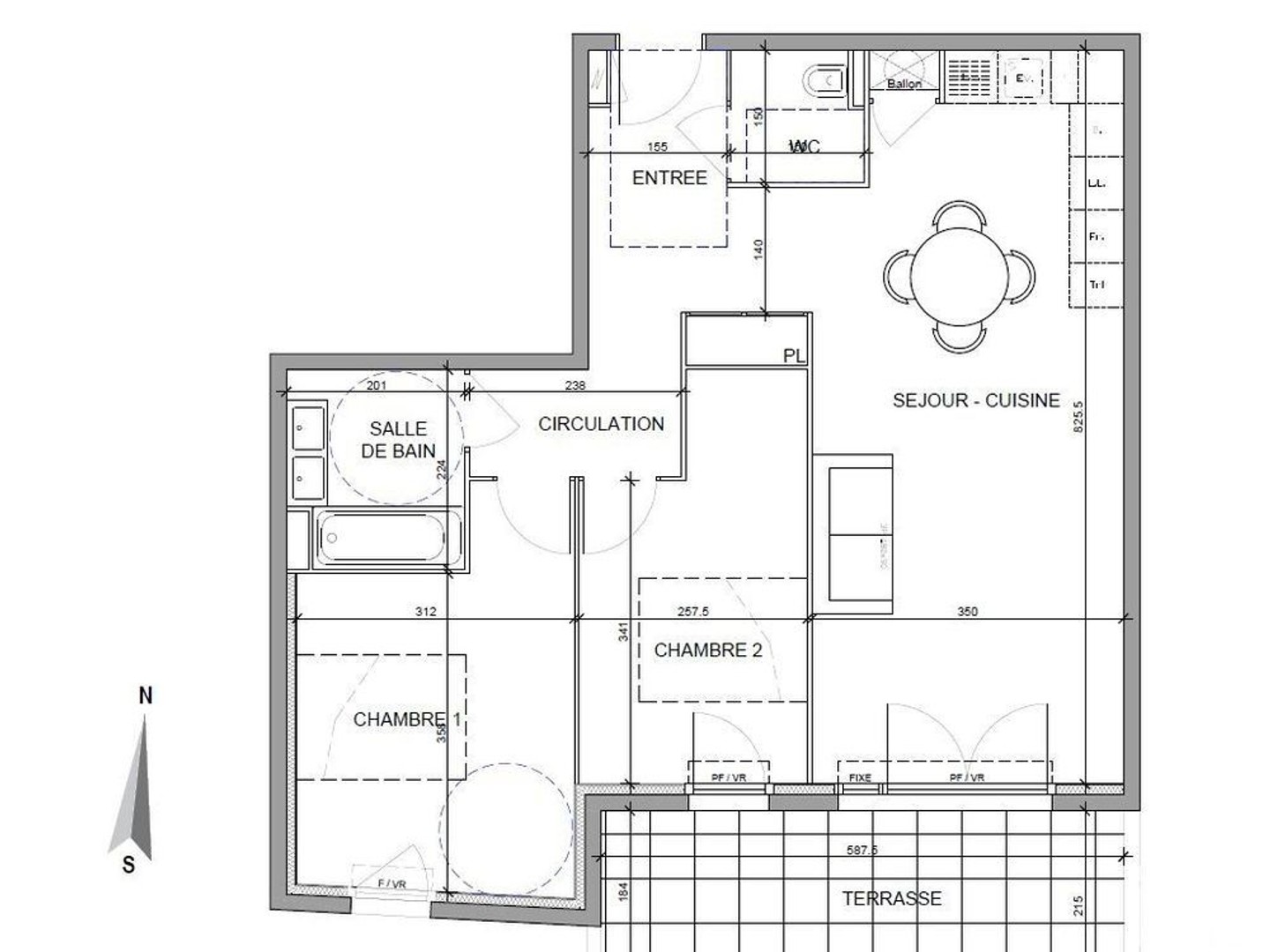 Appartement à vendre - 3 pièces - 67m2 - Cagnes-Sur-Mer (06800)