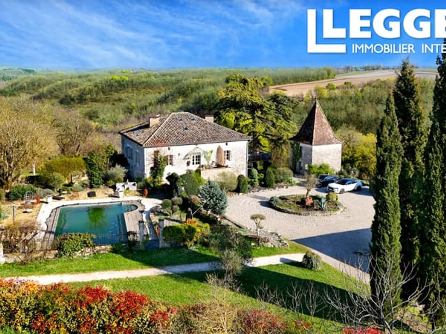 Maison à vendre - 8 pièces - 296m2 - Belvèze (82150)