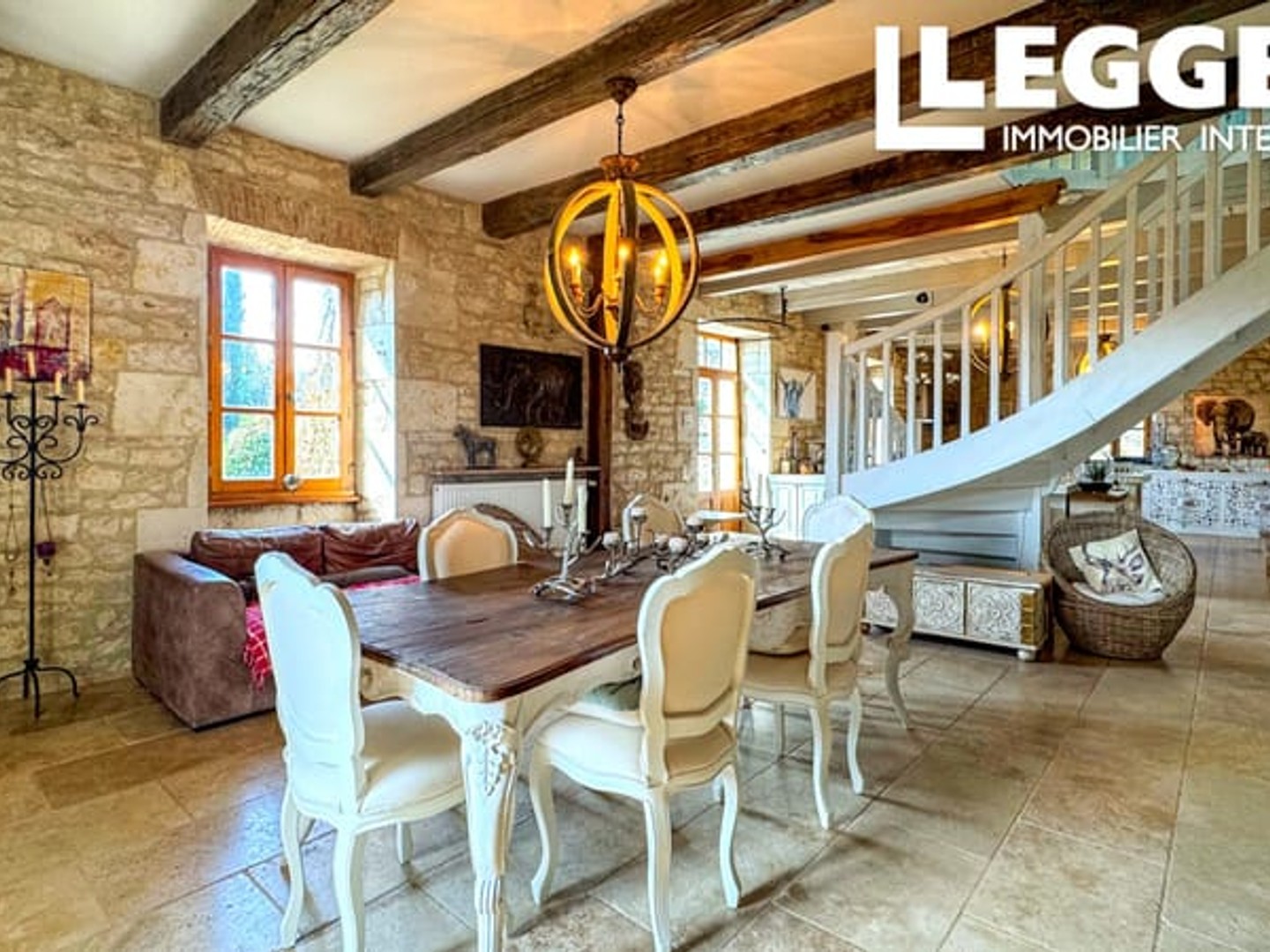 Maison à vendre - 8 pièces - 296m2 - Belvèze (82150)
