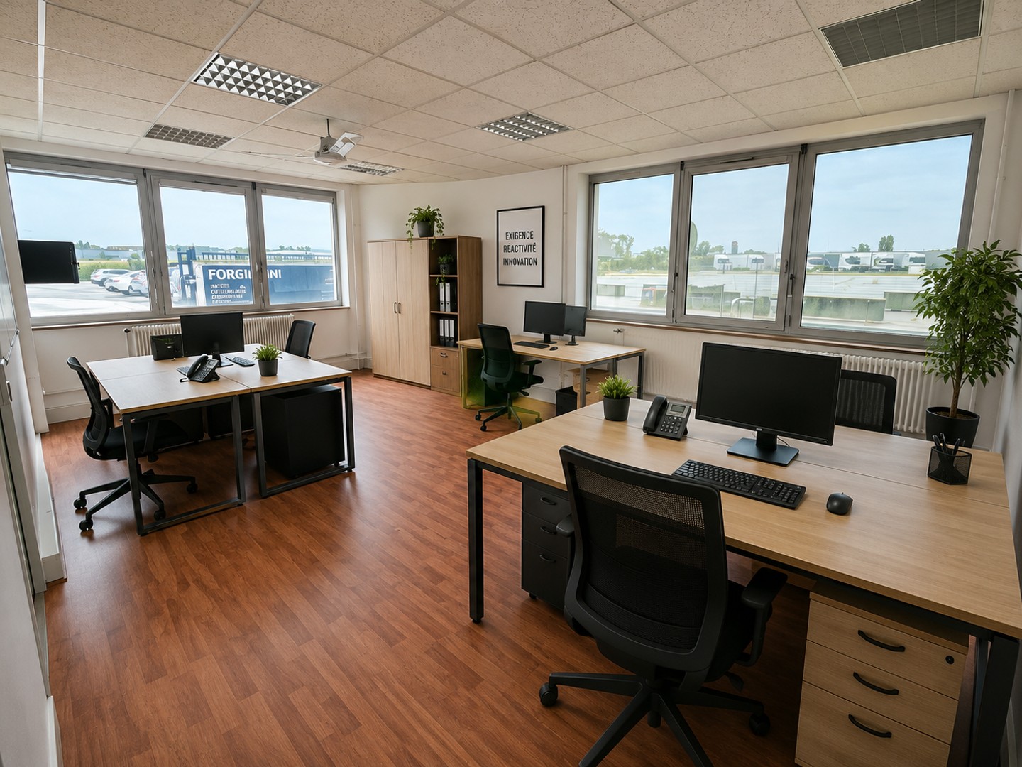 Bureaux à vendre - 3 pièces - 57m2 - Sausheim (68390)