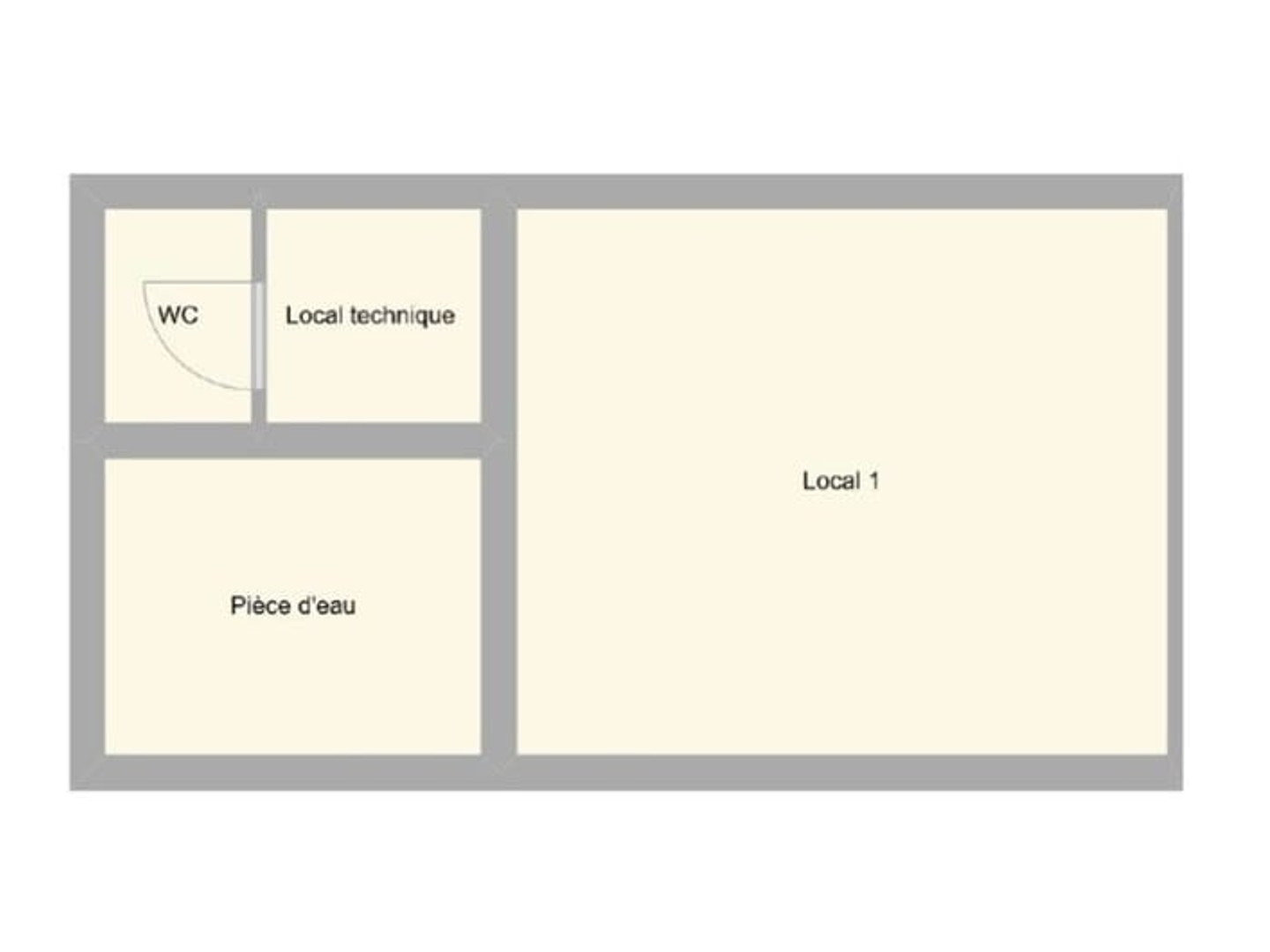 Magasin à vendre - 1 pièce - 44m2 - Sainte-Foy-Lès-Lyon (69110)