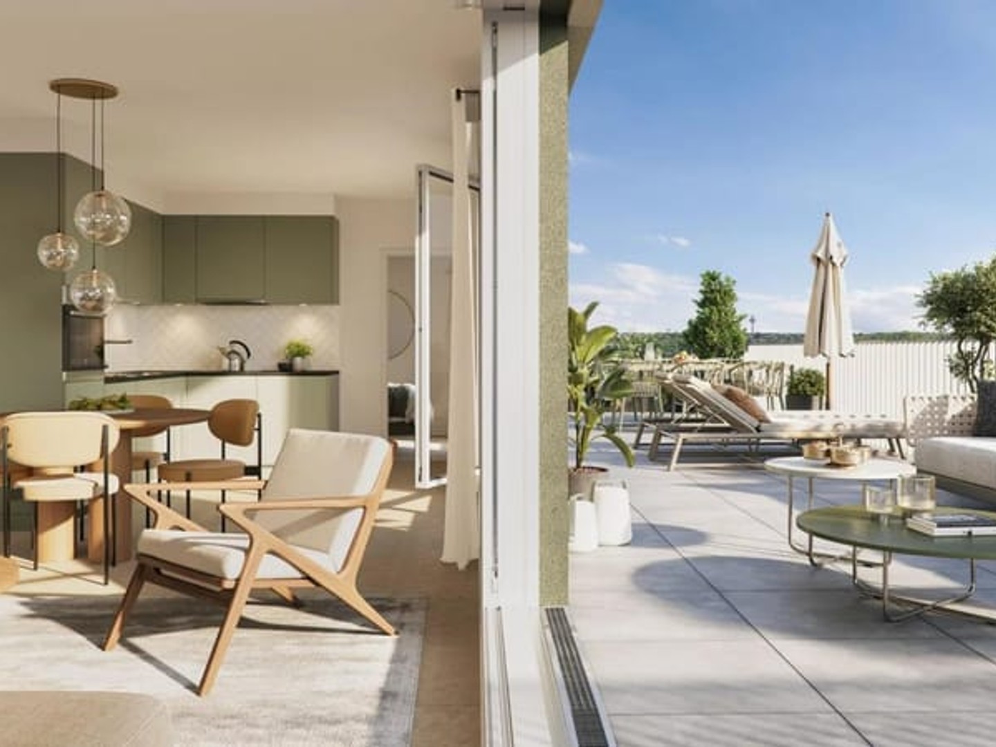 Appartement Moderne à Massy