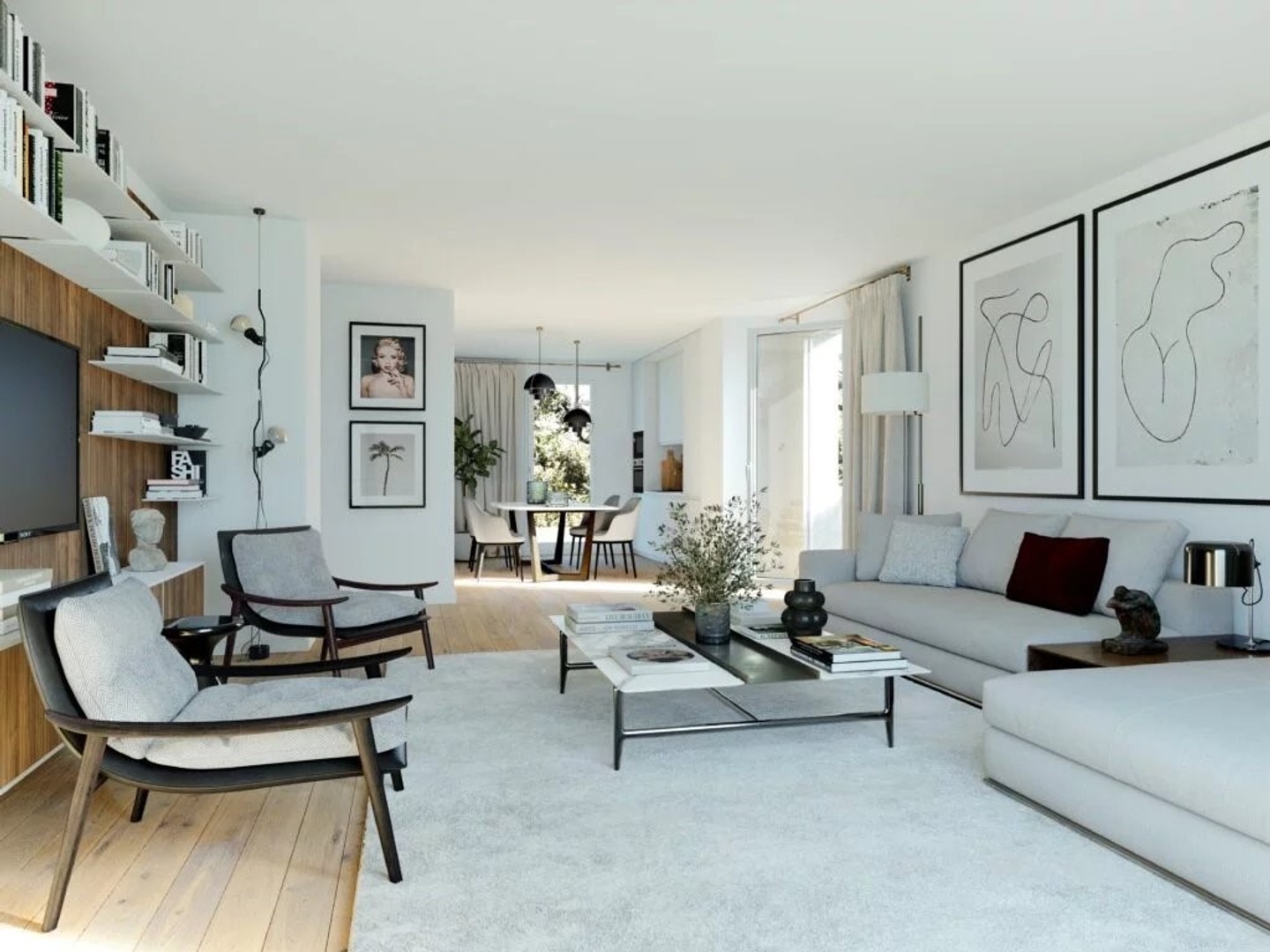 Appartement T5 de 106m² au 4ème étage