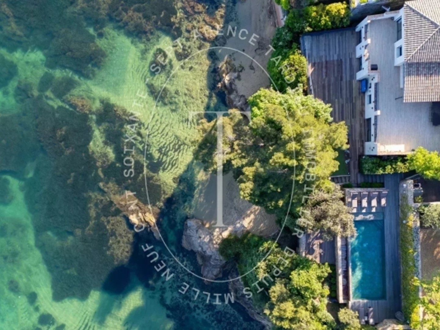 Villa rénovée, accès mer, Saint-Tropez