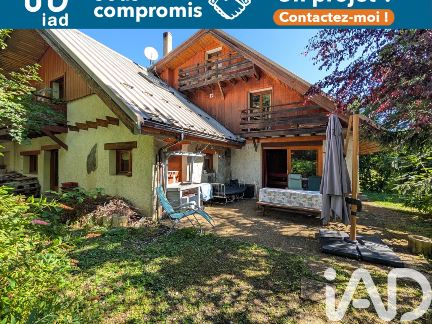 Maison à vendre - 9 pièces - 199m2 - Saint-Andéol (38650)