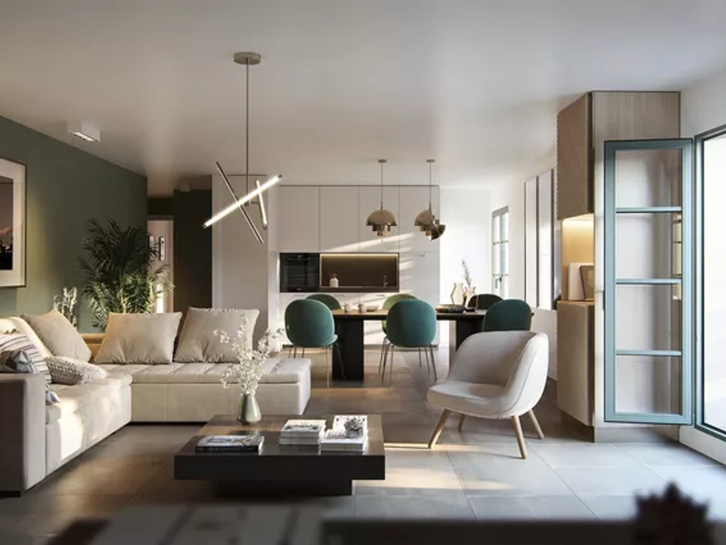 Appartement à vendre - 3 pièces - 66m2 - Pantin (93500)