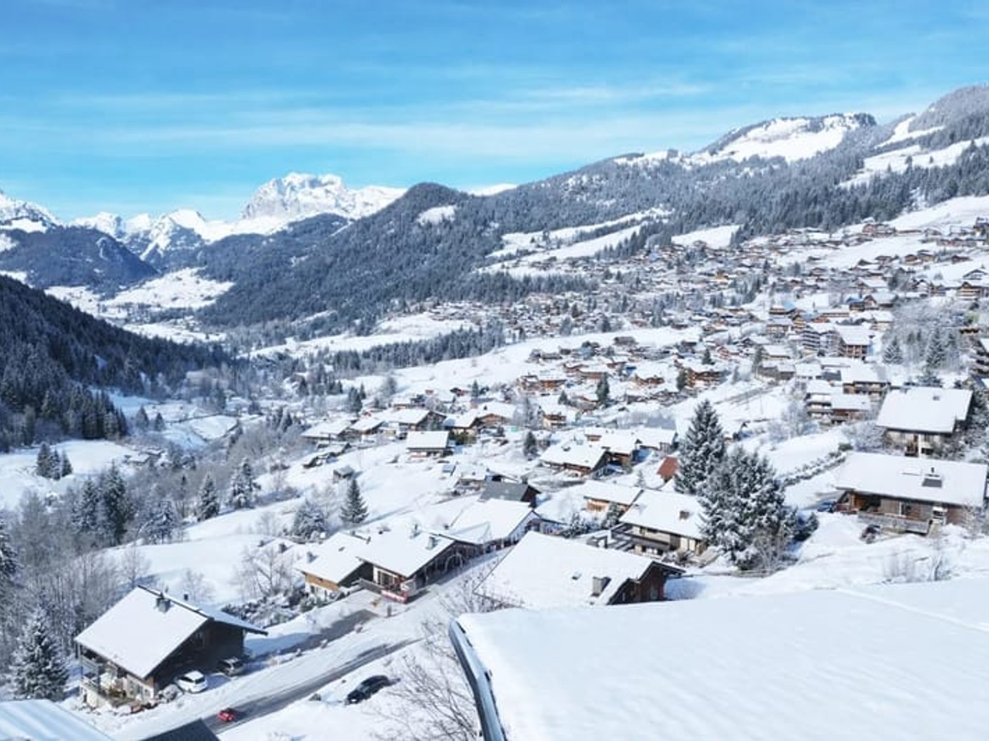Appartement neuf - 4 chambres + coin montagne - vue panoramique - CHÂTEL