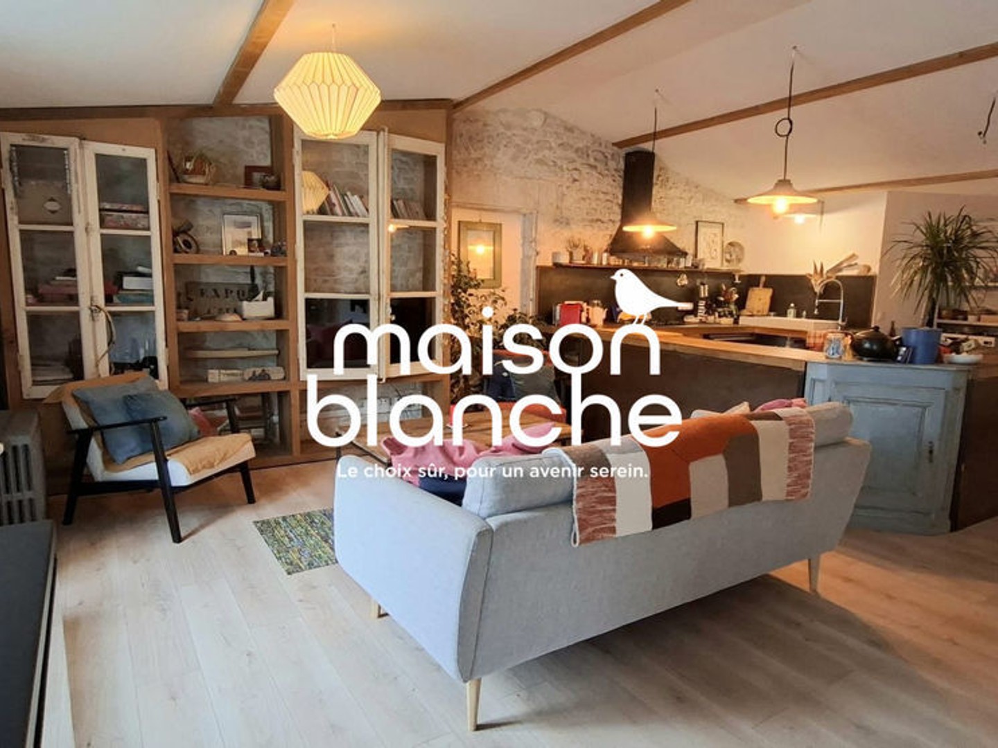 Murs commerciaux avec logement T4 avec terrasse