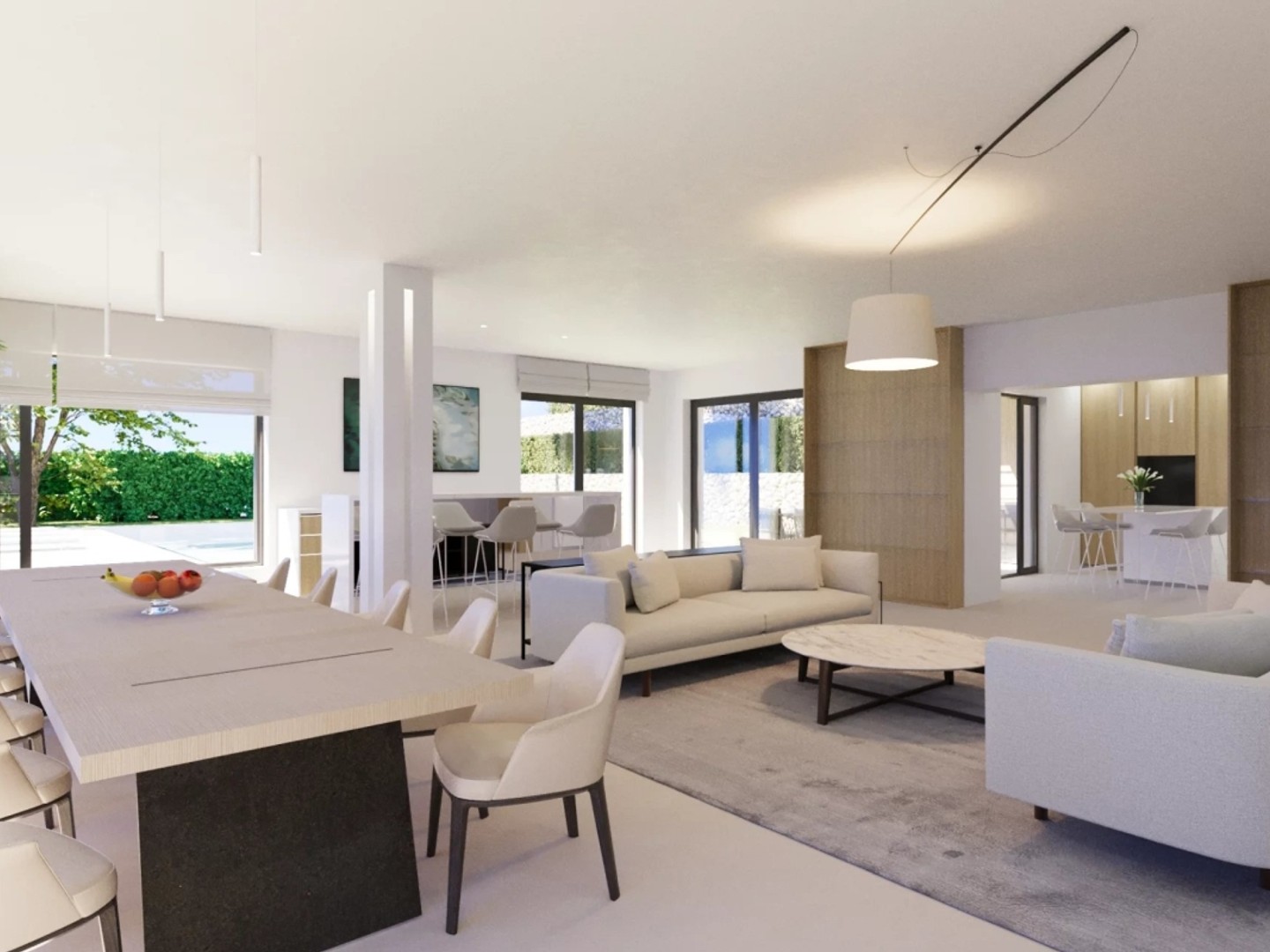 Nice - Fabron - Villa contemporaine de 300m² avec piscine, vue mer et garage de 112m²