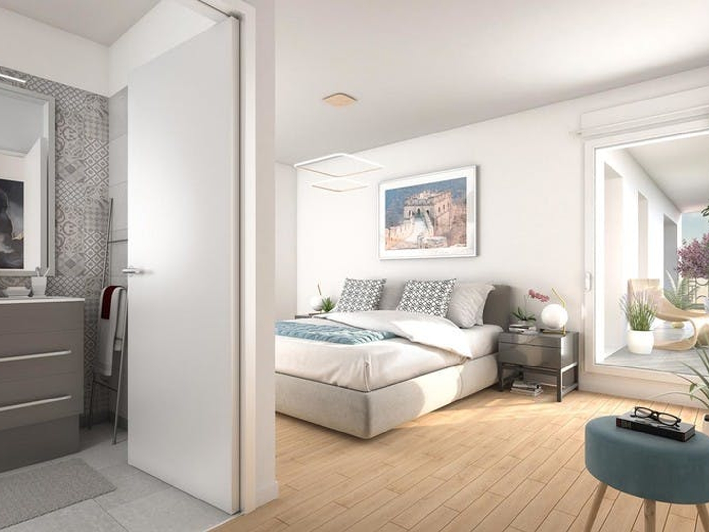 Appartement à vendre - 2 pièces - 71m2 - Aubervilliers (93300)