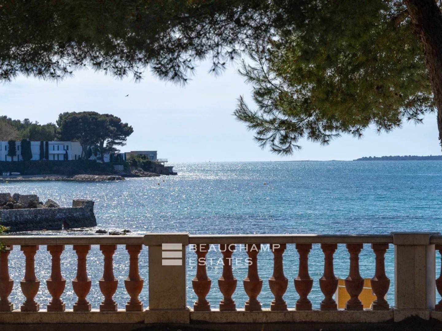 Propriété Belle Époque vue mer panoramique - Cap D'antibes