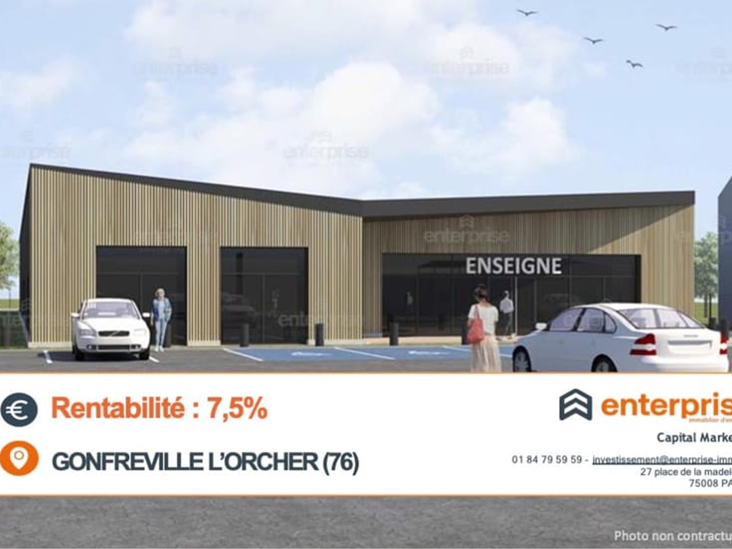Bureaux 250 m²