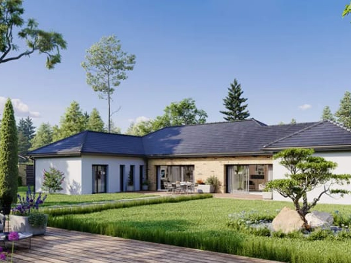 Maison neuve 6 pièces 190 m²