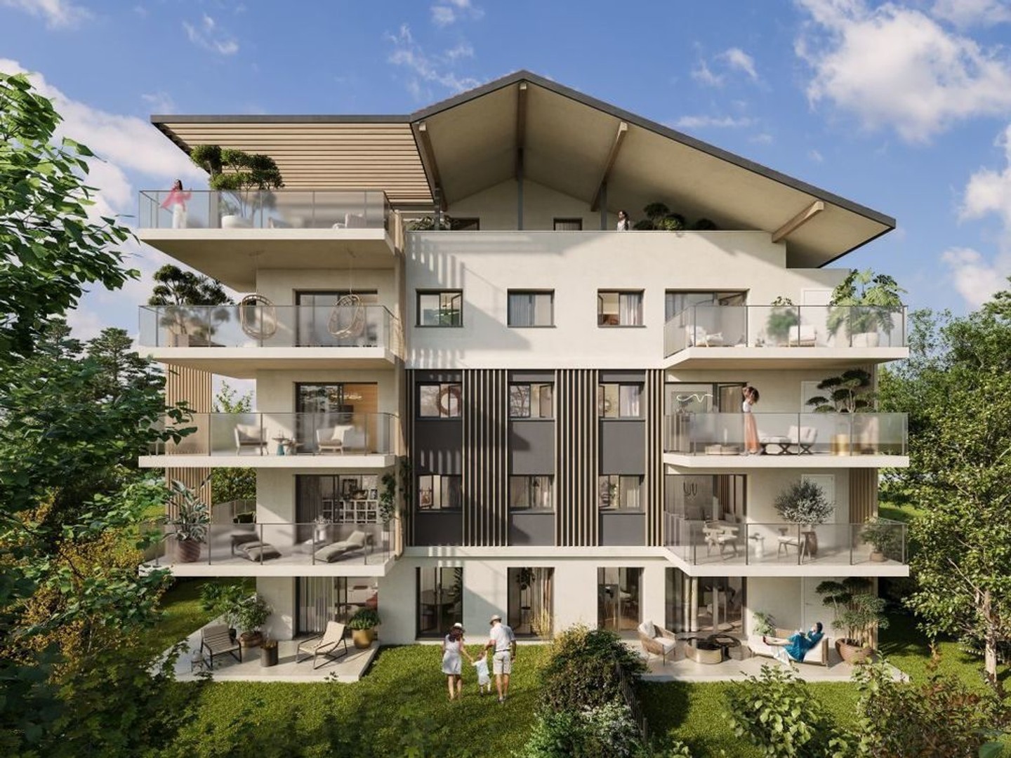 Appartement à vendre - 2 pièces - 46m2 - Archamps (74160)