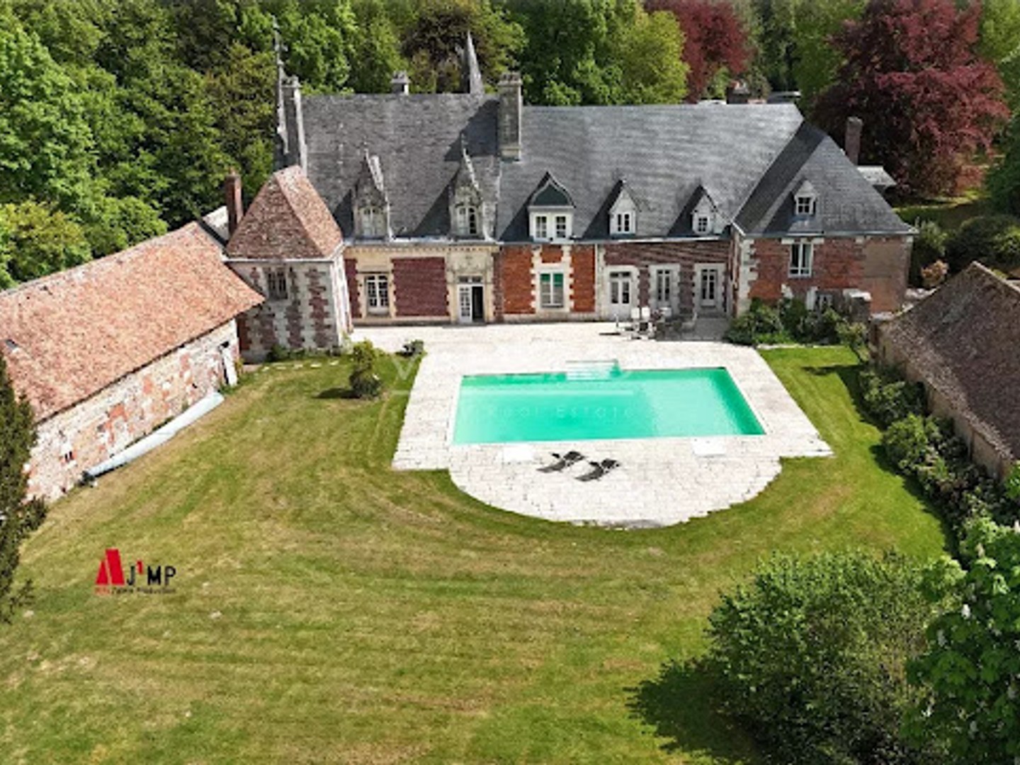 Maison à vendre - 15 pièces - 500m2 - Saint-Ouen-De-Tho... (27310)