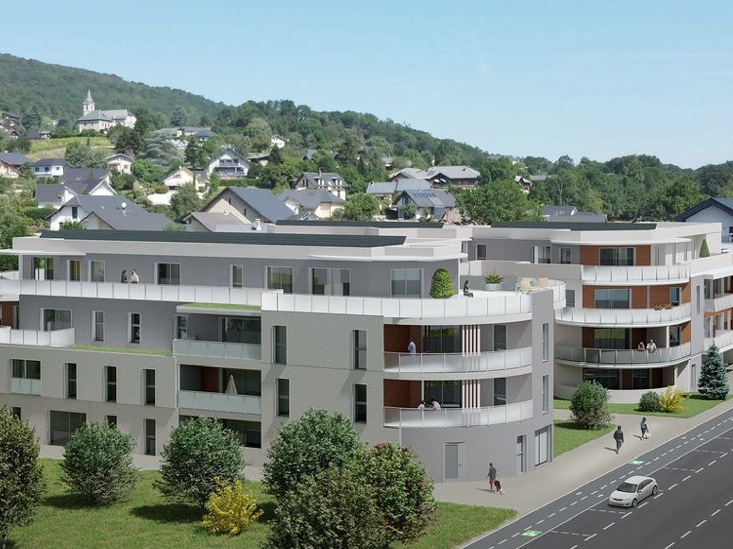 Appartement à vendre - 5 pièces - 99m2 - Saint-Baldoph (73190)