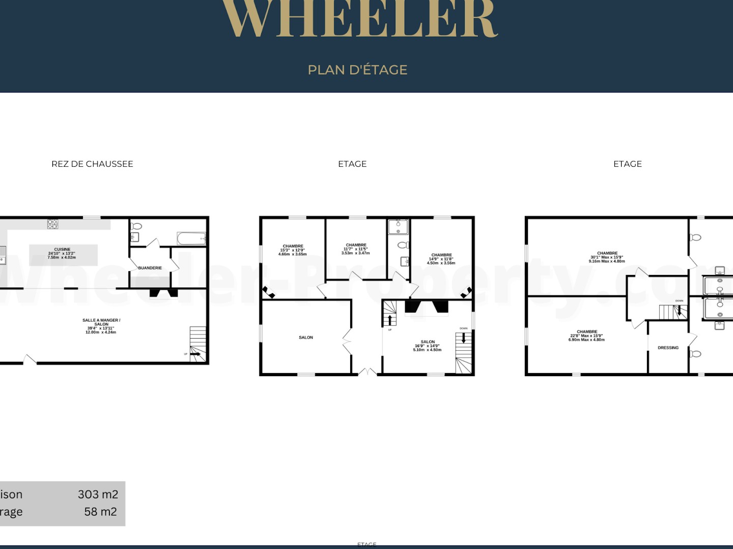 Maison à vendre - 9 pièces - 303m2 - Lavercantière (46340)