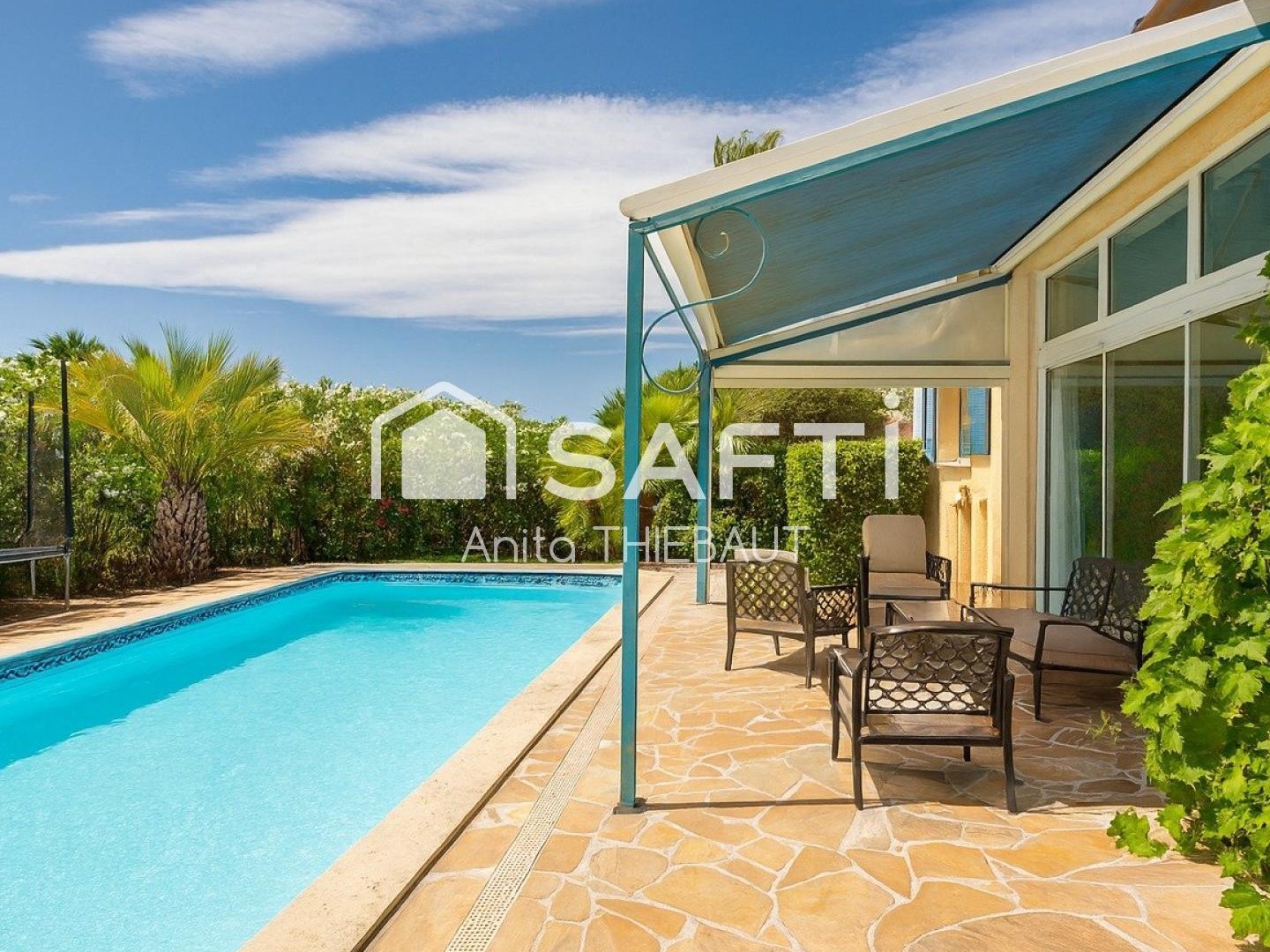 SAINT RAPHAEL - Maison 156 m², 4 chambres - Domaine privé - Proche golfs
