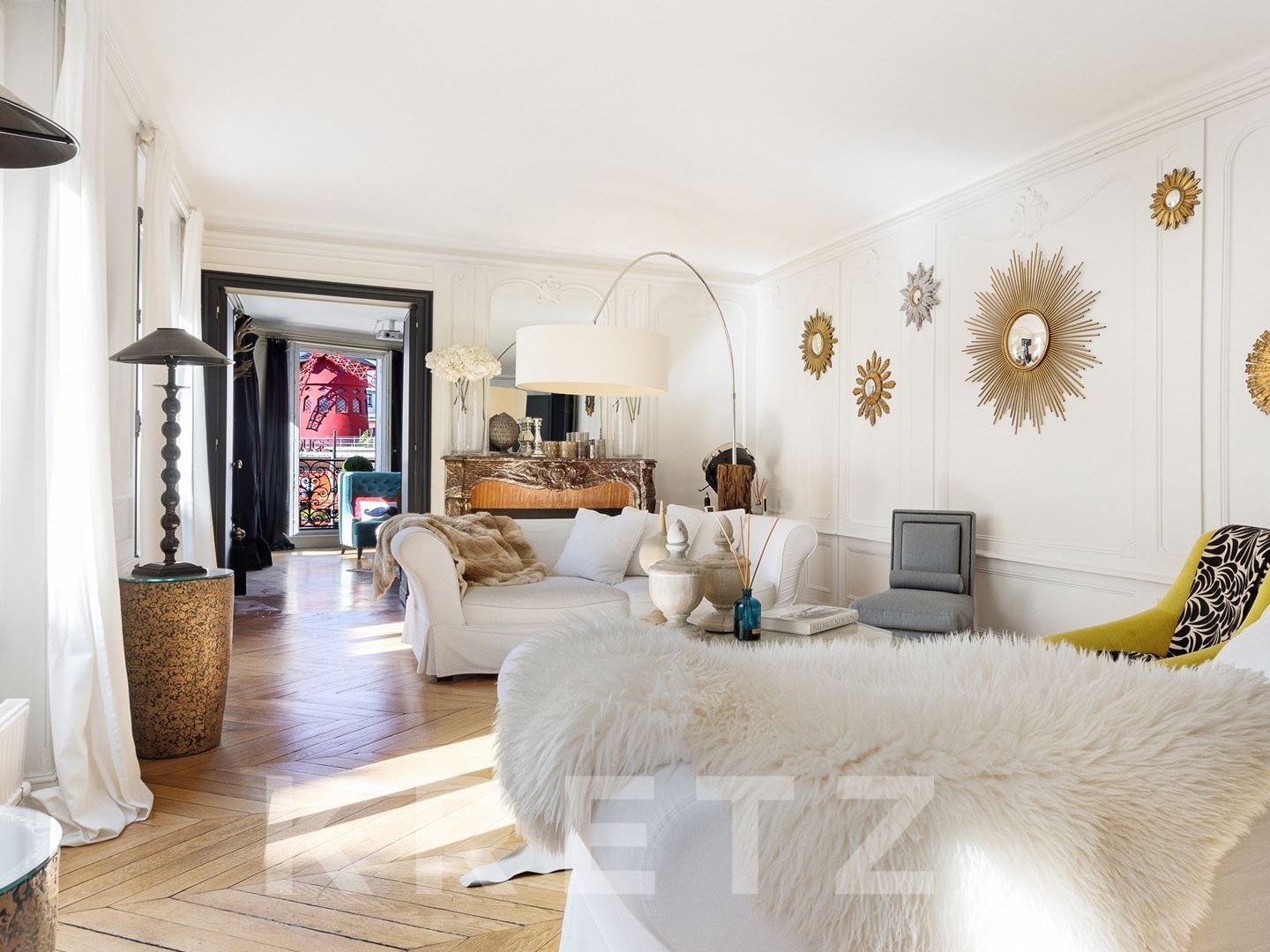 Appartement familial avec vue imprenable sur le Moulin Rouge