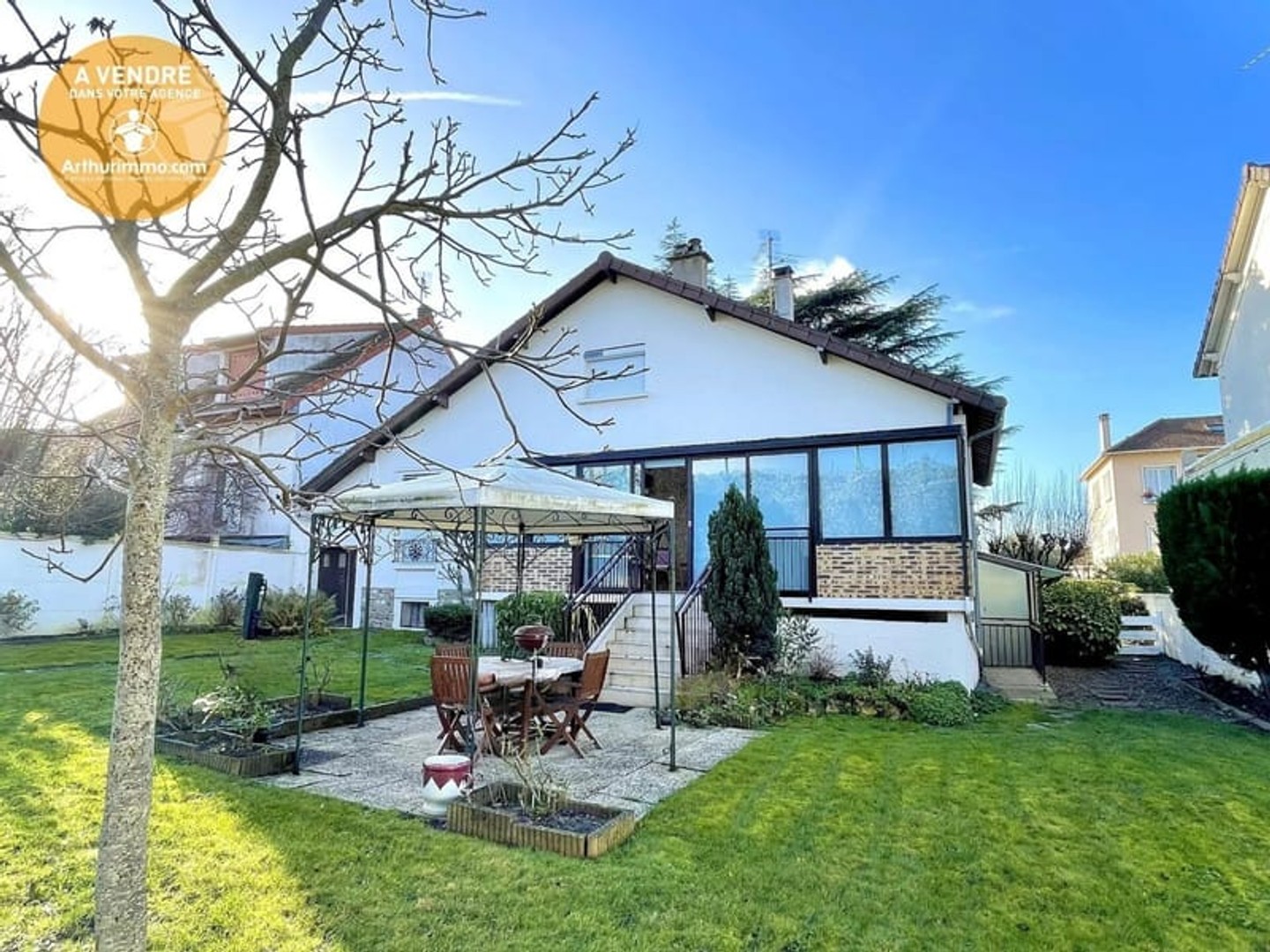 Maison à vendre - 7 pièces - 167m2 - Pierrefitte-Sur-S... (93380)
