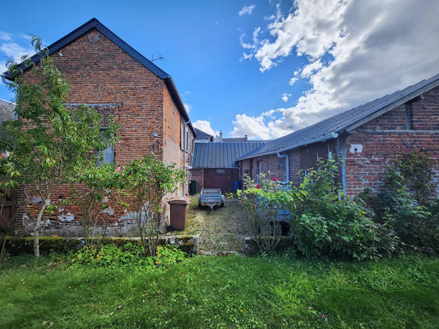 Maison à vendre - 3 pièces - 55m2 - Crèvecoeur-Le-Grand (60360)