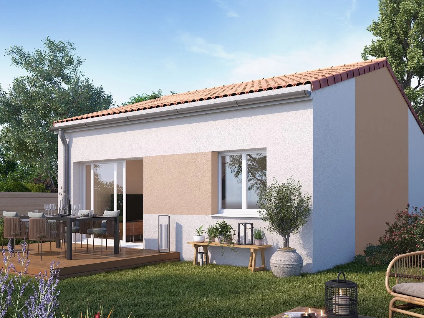 Maison 2 pièces 42 m²