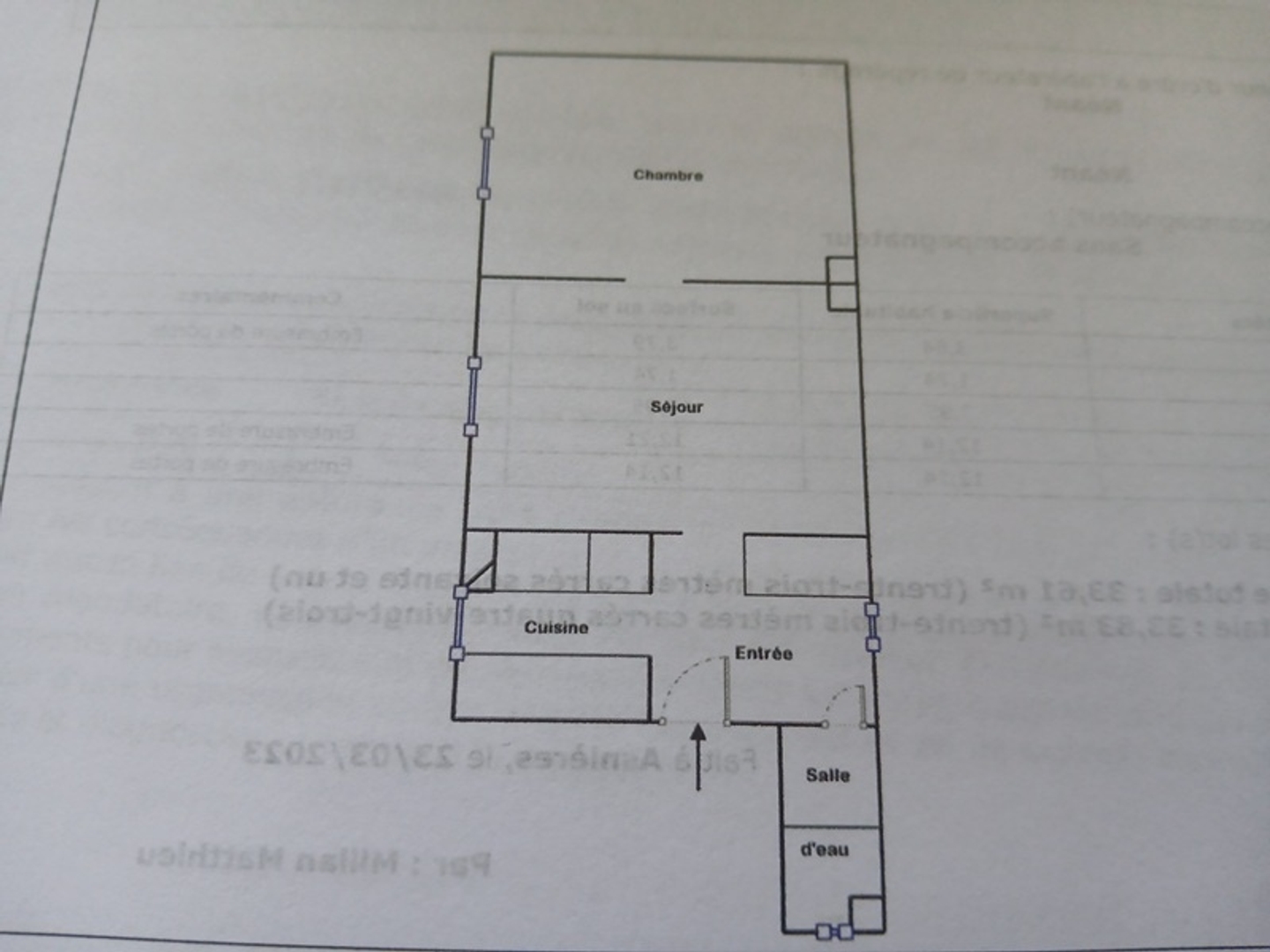 Appartement à vendre - 2 pièces - 34m2 - Asnières-Sur-Seine (92600)