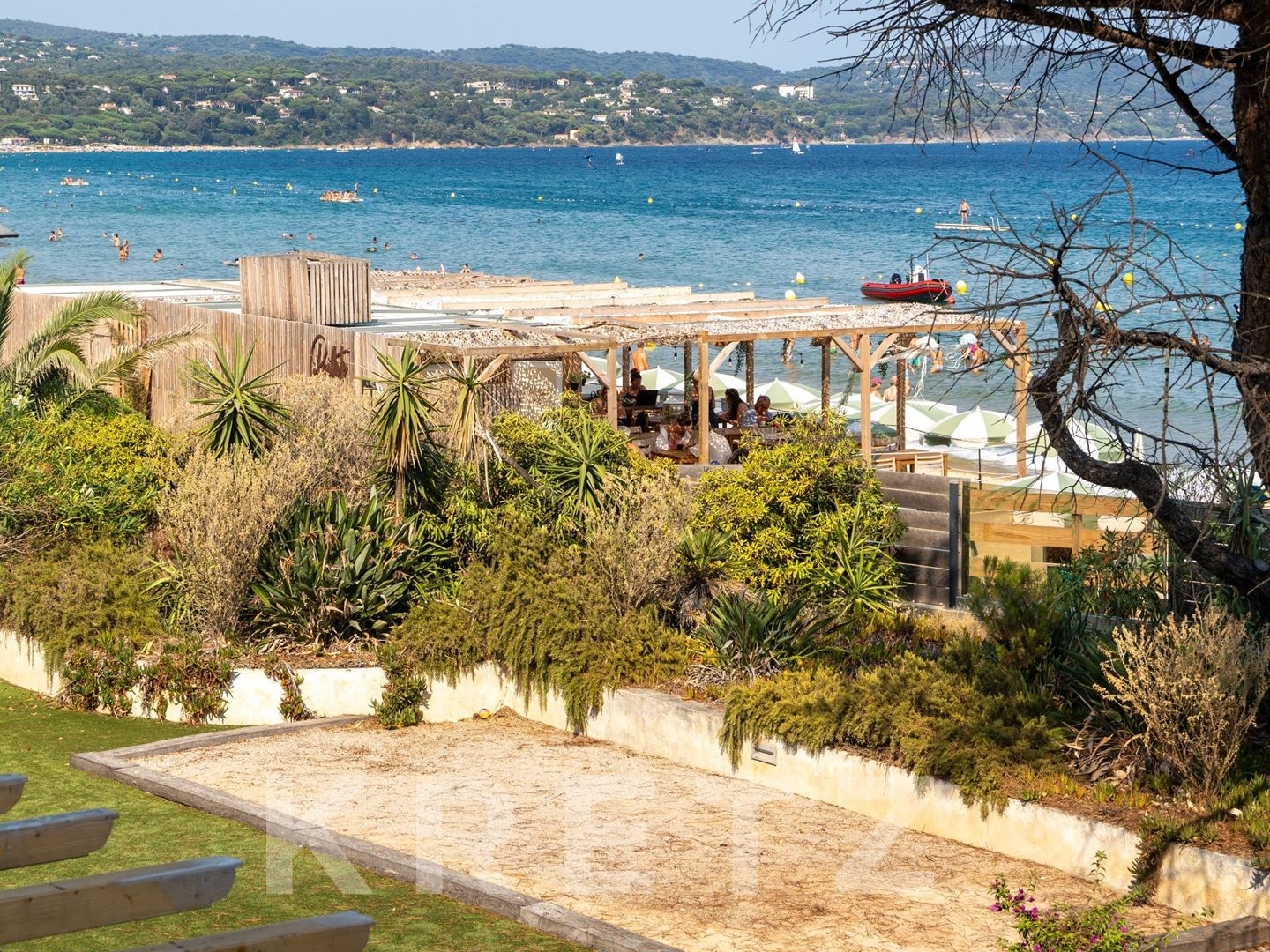 Maison familiale sur la plage de Cavalaire