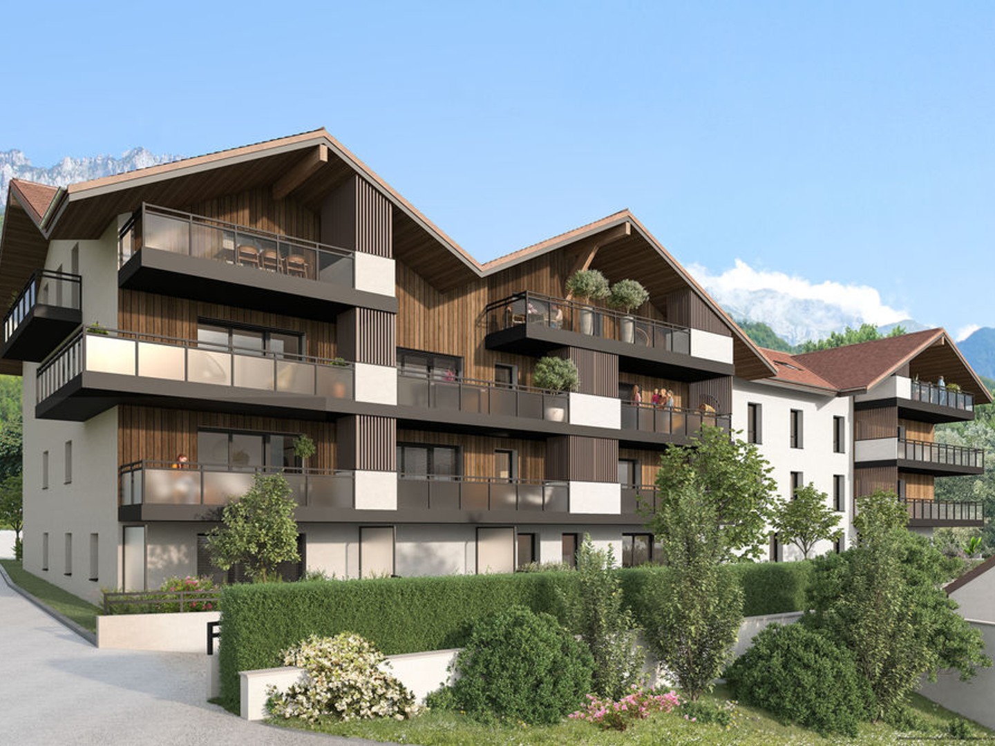Appartement à vendre - 2 pièces - 45m2 - Talloires-Montmin (74290)