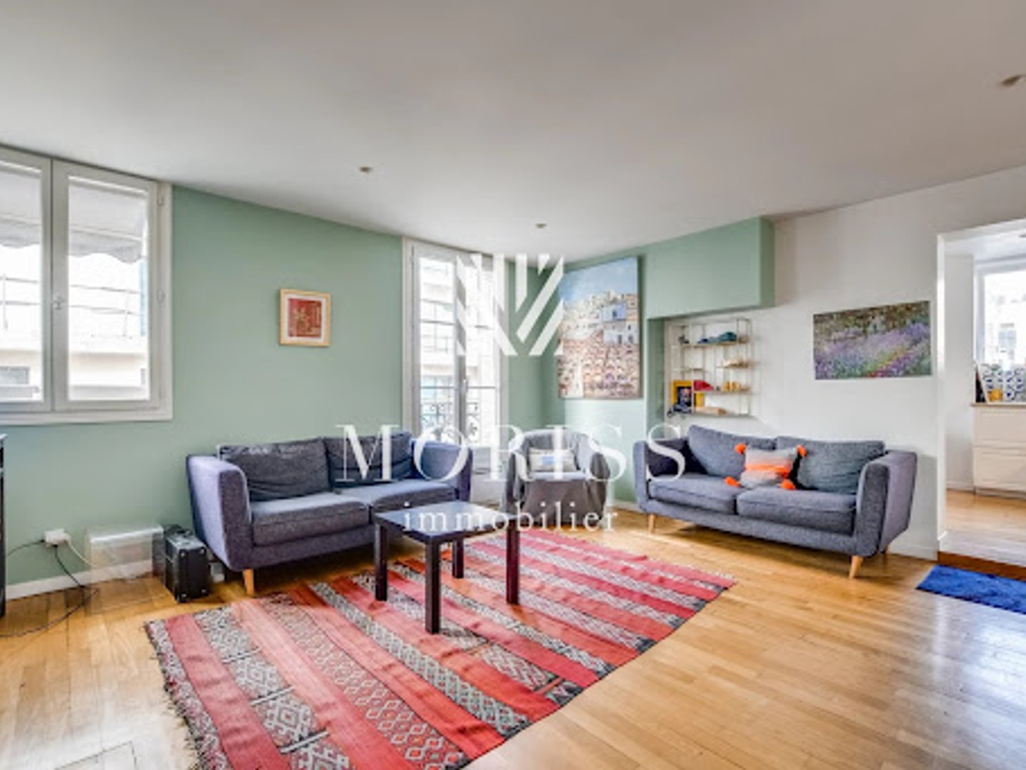 Appartement à vendre - 4 pièces - 82m2 - Boulogne-Billancourt (92100)