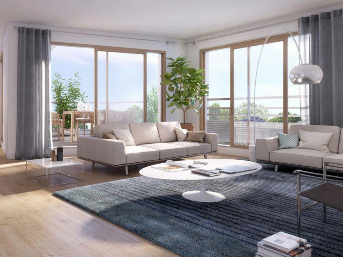 Appartement à vendre - 3 pièces - 69m2 - Pierrefitte-Sur-S... (93380)
