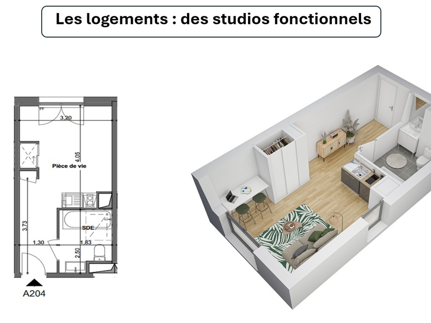 Appartement à vendre - 1 pièce - 20m2 - Anzin (59410)