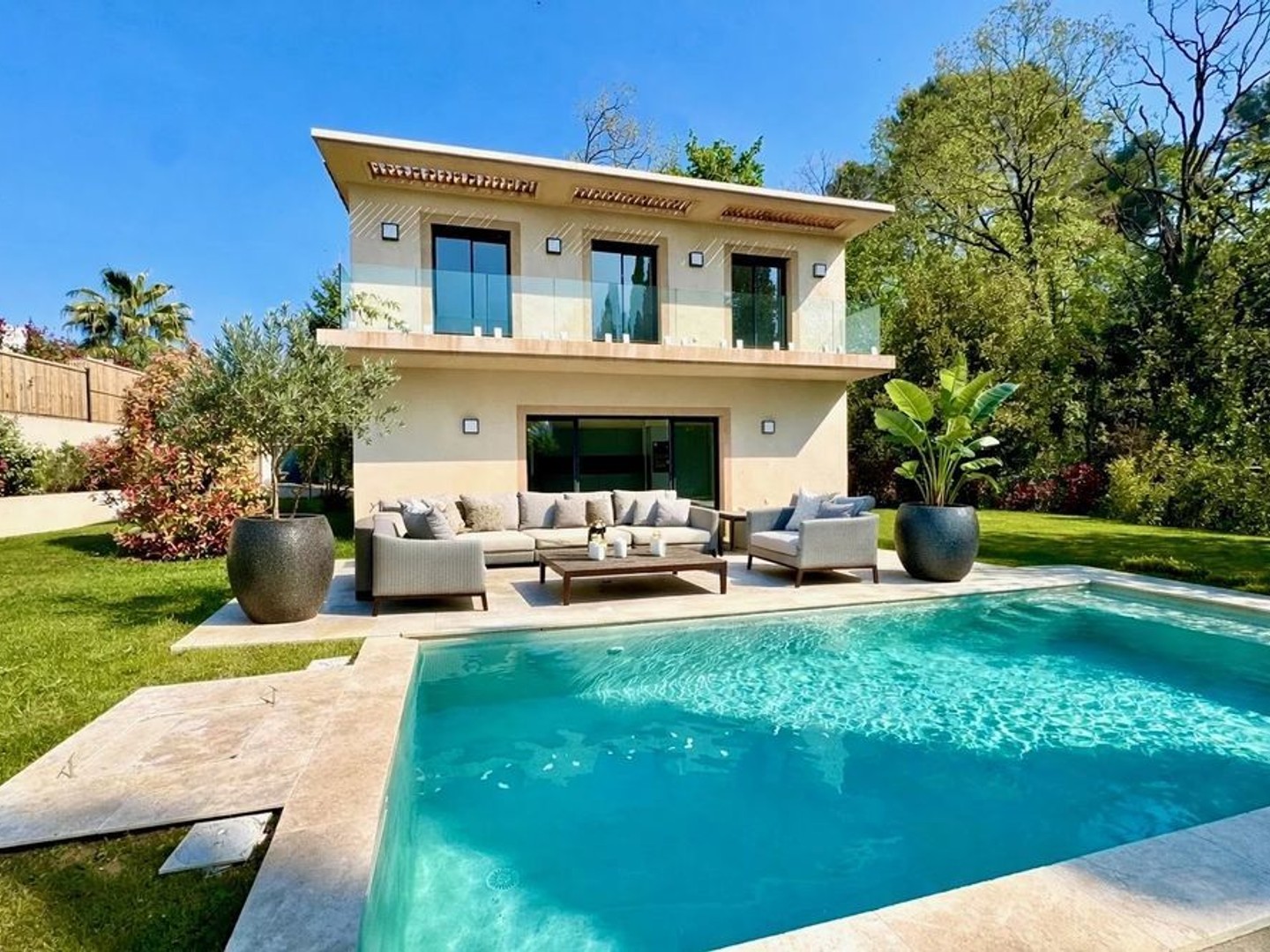 Mougins vente villa individuelle avec piscine au calme
