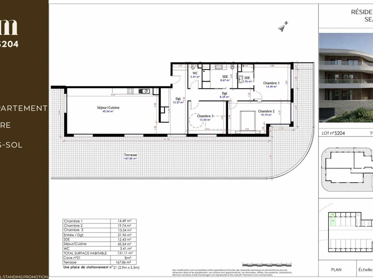 Appartement à vendre - 9 pièces - 131m2 - Saumur (49400)