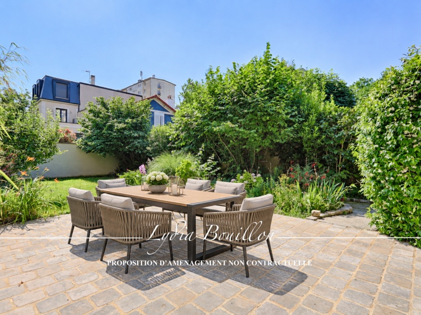 MONTROUGE centre-ville, Maison 147 m2, 5 pièces avec terrasse et très grand jardin