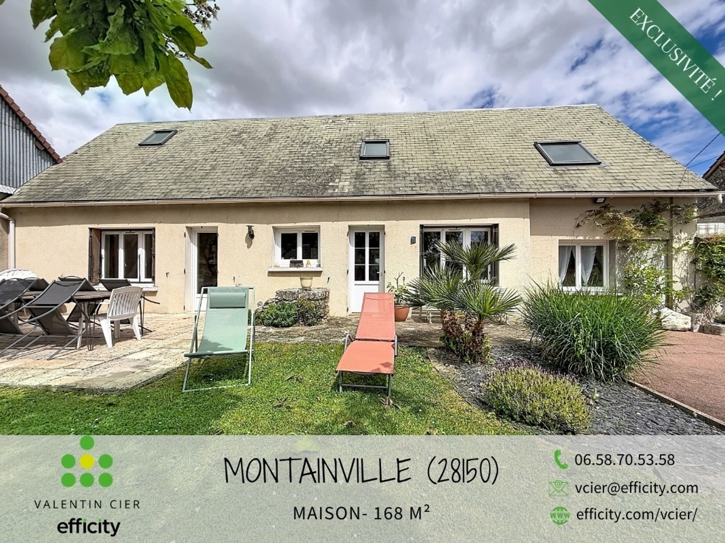 Maison à vendre - 8 pièces - 168m2 - Les Villages Vovéens (28150)