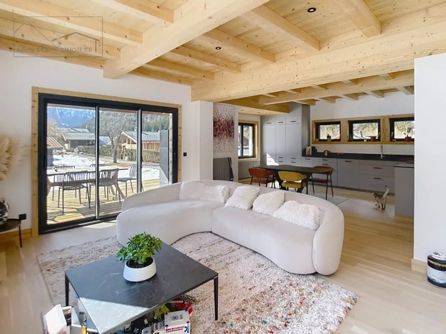 Chalet rénové aux bossons