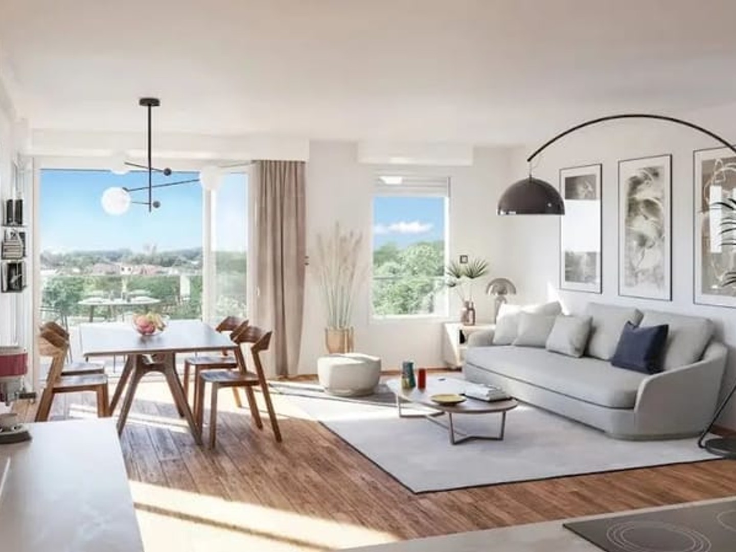 Appartement 3 pièces 62 m²