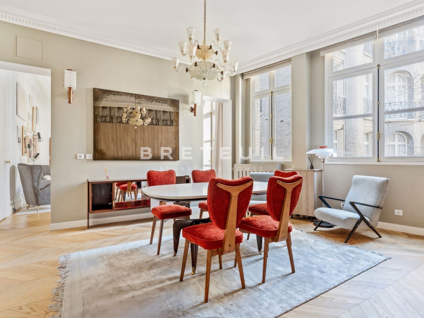 Appartement à vendre - 4 pièces - 131m2 - Paris 16e (75016)
