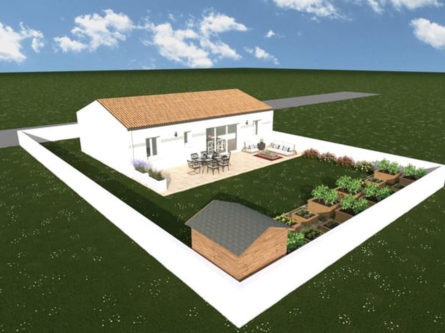 Maison à vendre - 70m2 - Bouhet (17540)