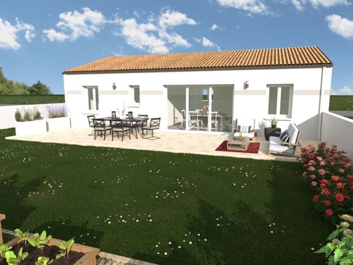 Maison à vendre - 70m2 - Bouhet (17540)