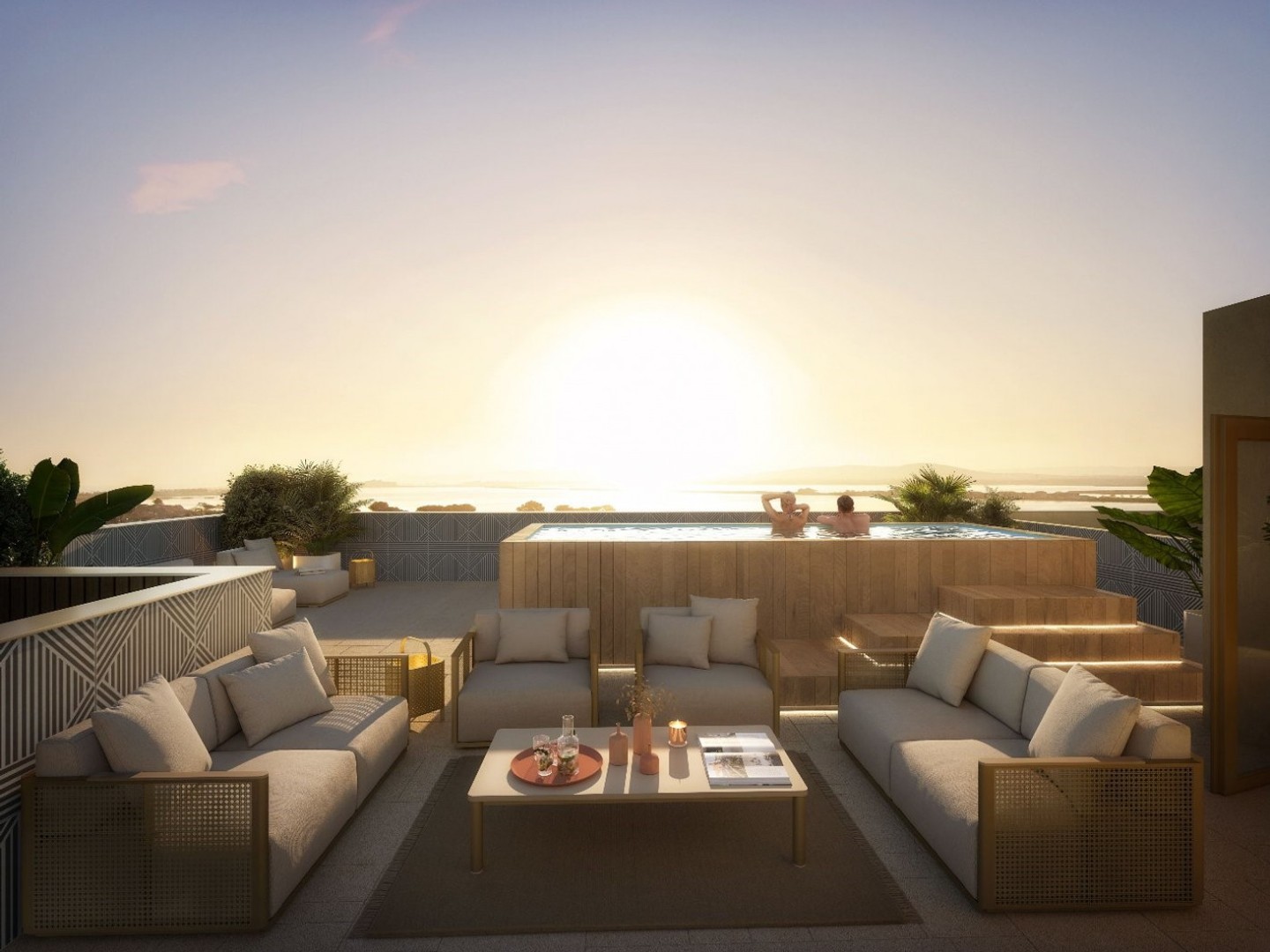 SUBLIME 4 PIECES DE 126M² AVEC TERRASSE DE 80M² FACE AUX QUAIS A