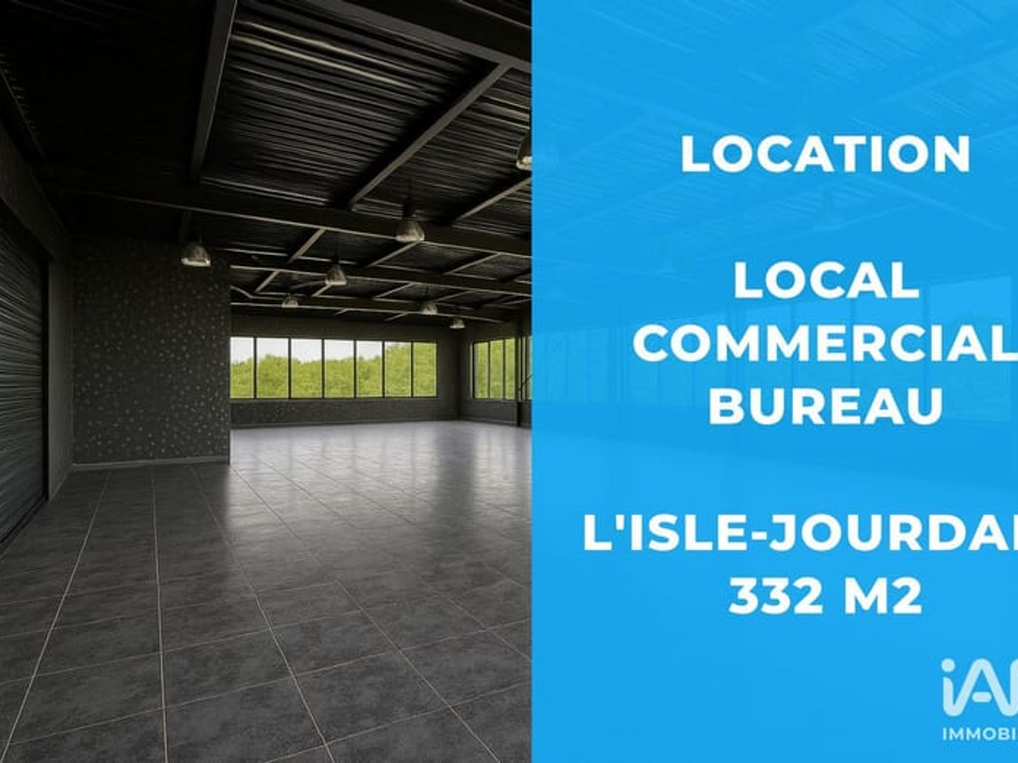 Magasin à vendre - 349m2 - L'isle-Jourdain (32600)